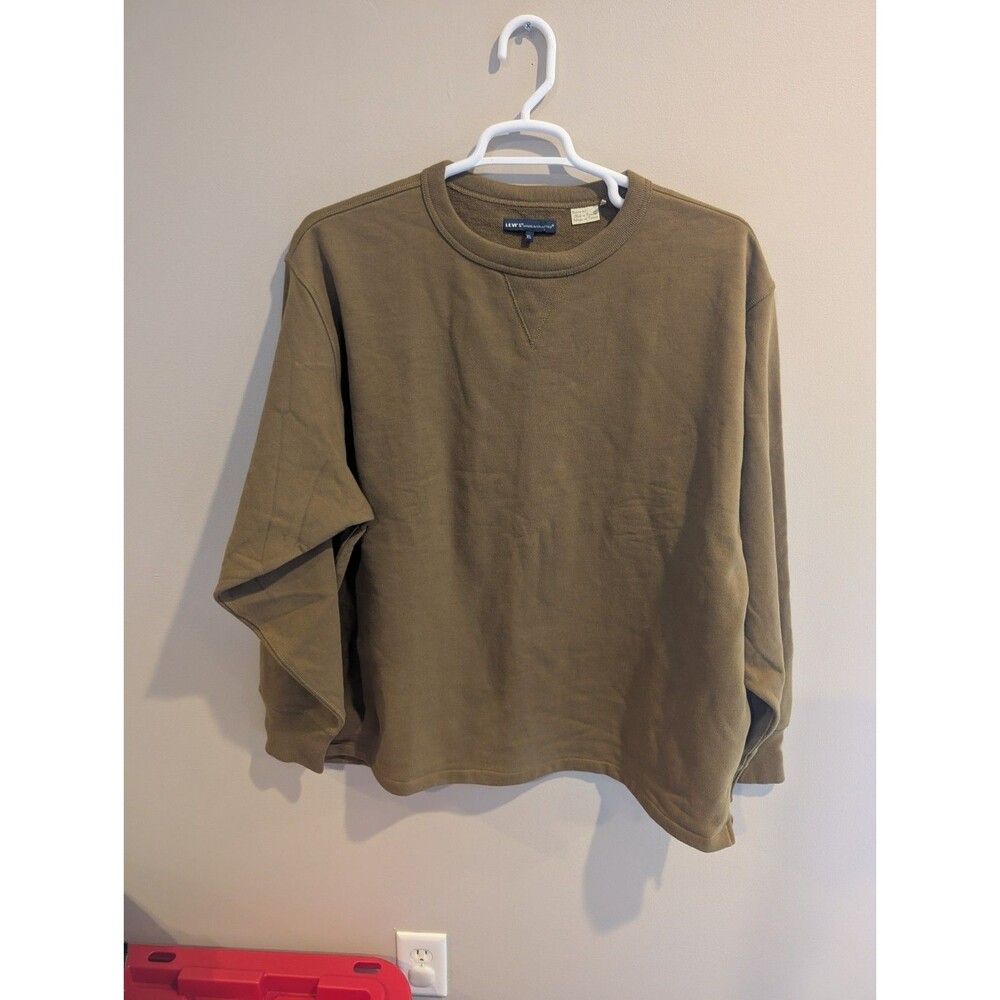 NWOT Levi’s Men’s XL Vintage Style Crewneck Sweatshirt Olive